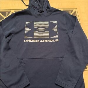 Under Armour Black Hoodie with Gold Accents
